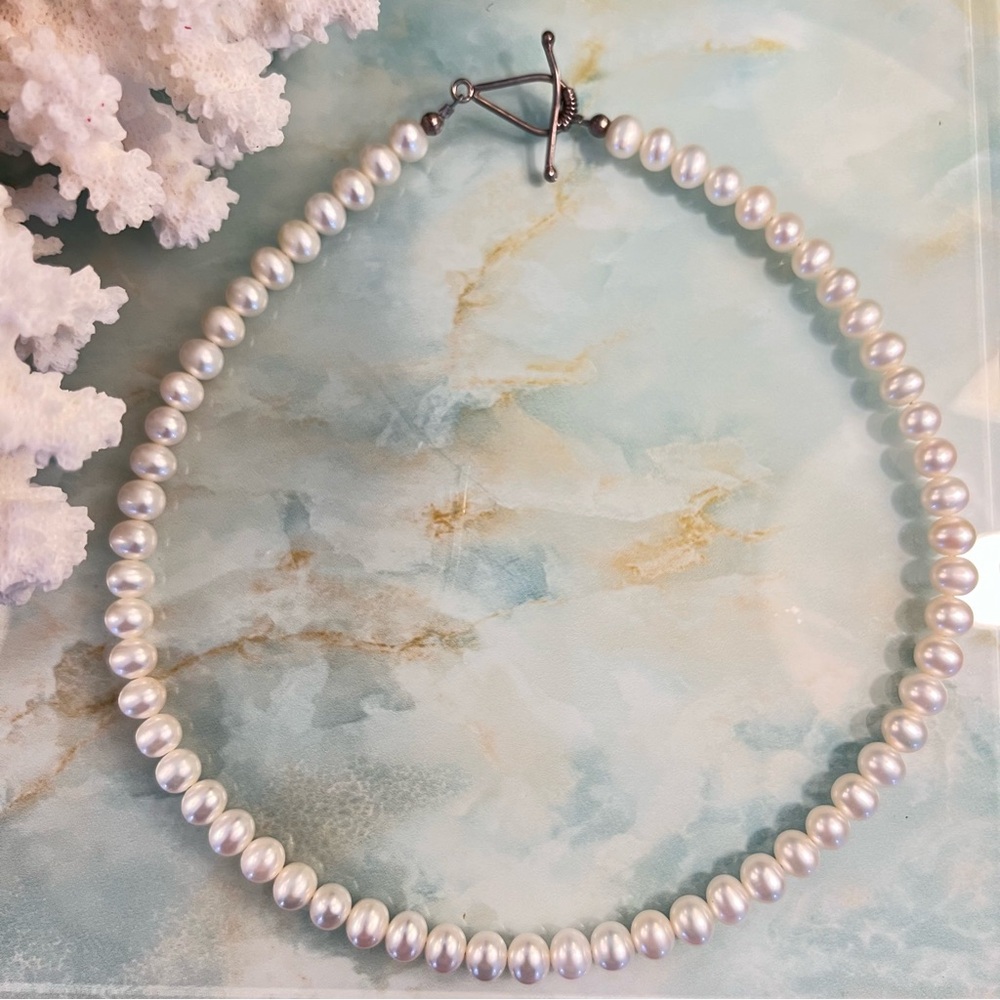 Handmade Freshwater Pearl Necklace
